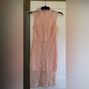 Bebe peach Dress